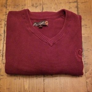 V-neck sweater